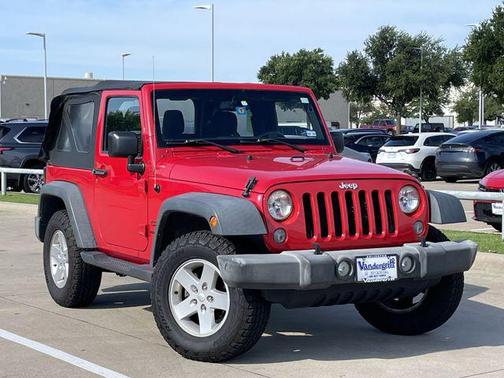 Firecracker Red Clearcoat 2017 Jeep Wrangler Sport