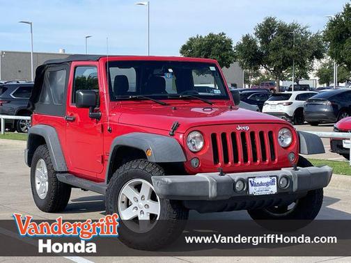 Firecracker Red Clearcoat 2017 Jeep Wrangler Sport