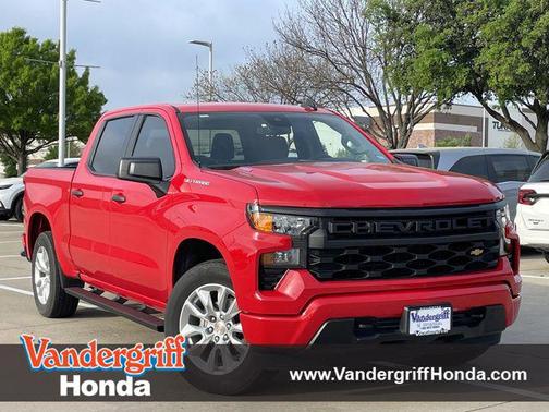 Red Hot 2025 Chevrolet Silverado 1500 Custom