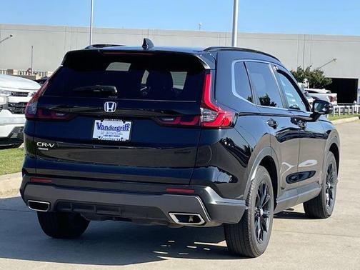 Crystal Black Pearl 2025 Honda CR-V Hybrid Sport AWD