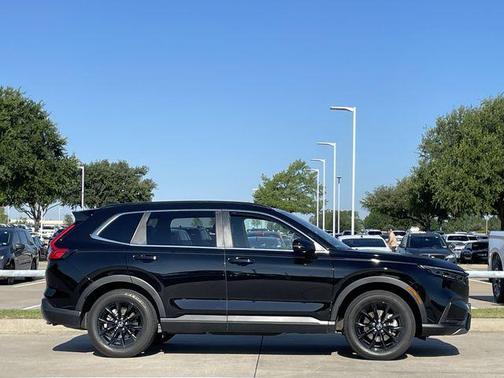 Crystal Black Pearl 2025 Honda CR-V Hybrid Sport AWD
