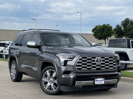 Magnetic Gray Metallic 2024 Toyota Sequoia Capstone