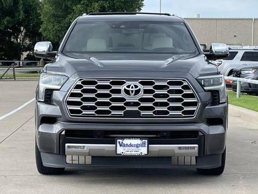 Magnetic Gray Metallic 2024 Toyota Sequoia Capstone