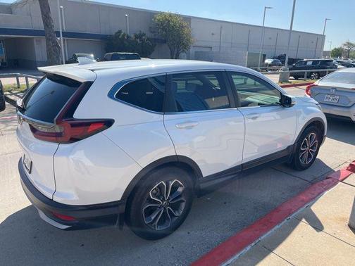 Platinum White Pearl 2021 Honda CR-V 2WD EX-L