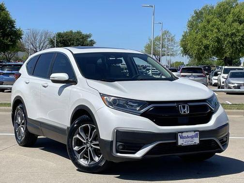 Platinum White Pearl 2021 Honda CR-V 2WD EX-L