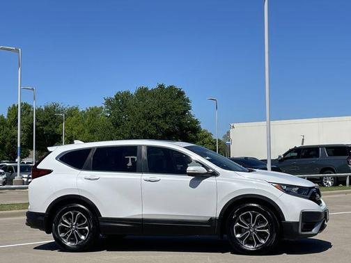 Platinum White Pearl 2021 Honda CR-V 2WD EX-L