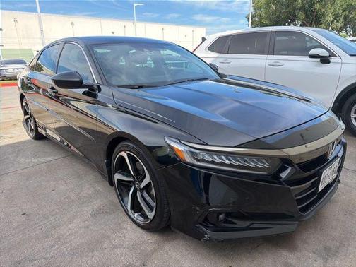 Crystal Black Pearl 2021 Honda Accord Sport SE 1.5T