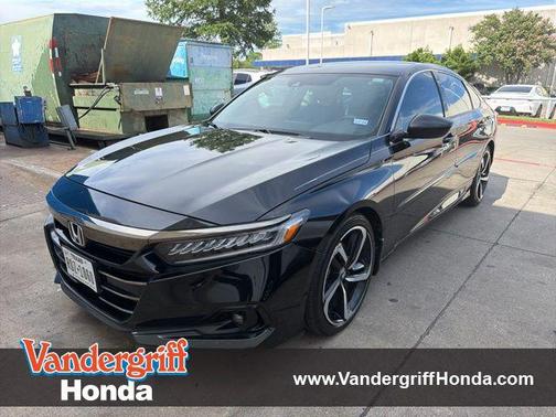 Crystal Black Pearl 2021 Honda Accord Sport SE 1.5T