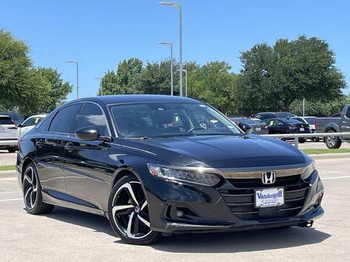 Crystal Black Pearl 2021 Honda Accord Sport SE 1.5T