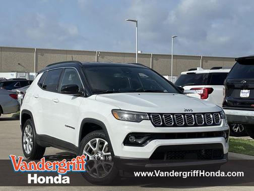 Bright White Clearcoat 2025 Jeep Compass Limited