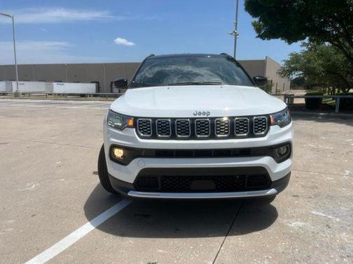Bright White Clearcoat 2025 Jeep Compass Limited