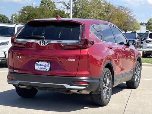 Radiant Red 2020 Honda CR-V AWD EX-L