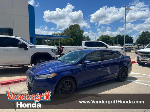 Deep Impact Blue 2013 Ford Fusion SE