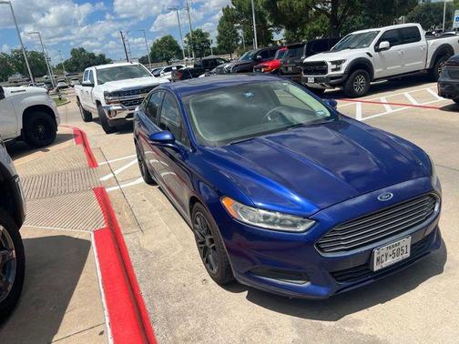 Deep Impact Blue 2013 Ford Fusion SE