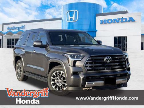 Magnetic Gray Metallic 2023 Toyota Sequoia Limited