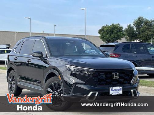 Crystal Black Pearl 2024 Honda CR-V Hybrid Sport Touring AWD