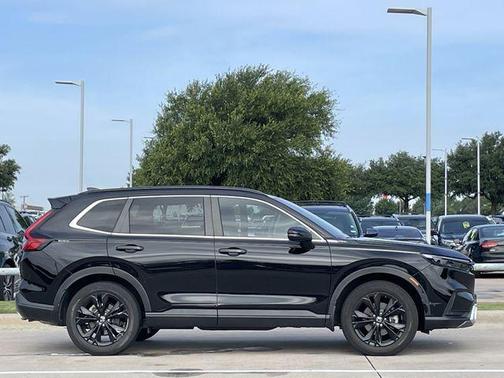 Crystal Black Pearl 2024 Honda CR-V Hybrid Sport Touring AWD