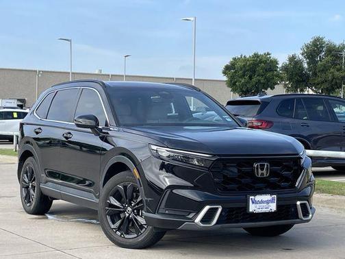 Crystal Black Pearl 2024 Honda CR-V Hybrid Sport Touring AWD