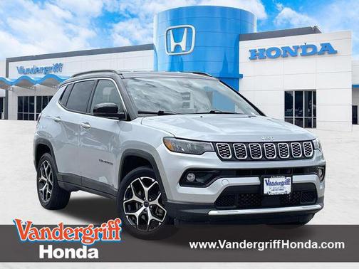 Silver Zynith Metallic Clearcoat 2025 Jeep Compass Limited