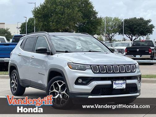Silver Zynith Metallic Clearcoat 2025 Jeep Compass Limited