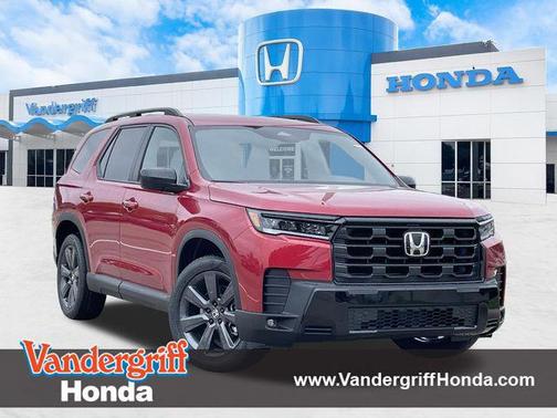 Radiant Red II 2026 Honda Pilot Sport