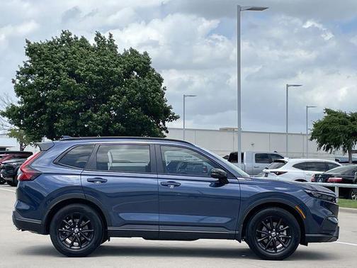 Canyon River Blue 2026 Honda CR-V Hybrid Sport-L FWD