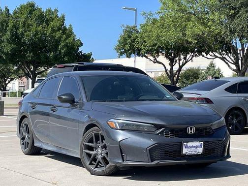 Meteorite Gray Metallic 2026 Honda Civic Sport