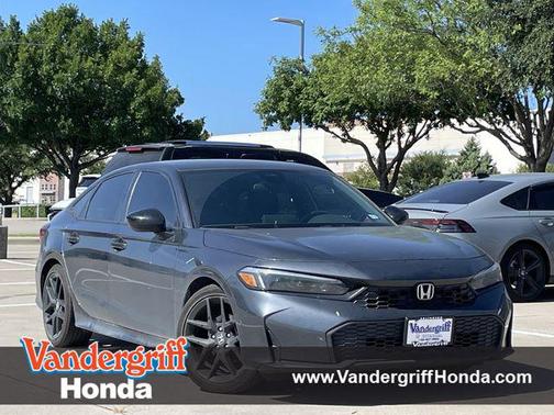 Meteorite Gray Metallic 2026 Honda Civic Sport