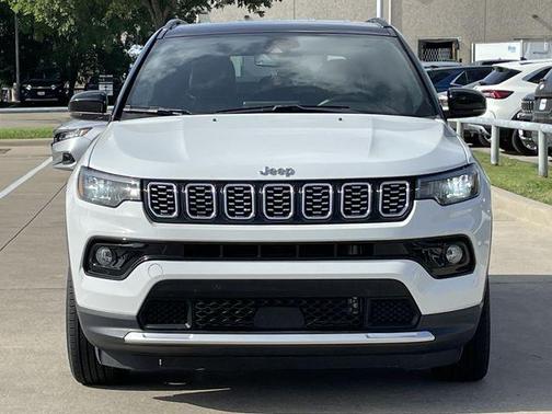 Bright White Clearcoat 2025 Jeep Compass Limited