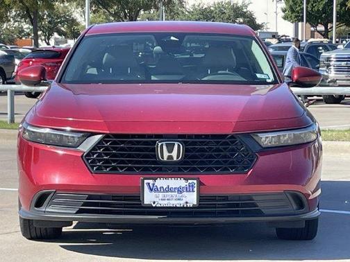 Radiant Red 2024 Honda Accord LX 1.5T