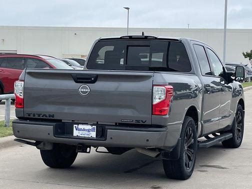Gun Metallic 2023 Nissan Titan SV