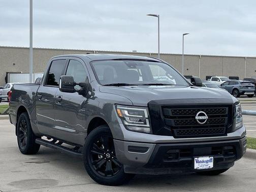 Gun Metallic 2023 Nissan Titan SV