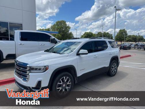 Summit White 2023 GMC Acadia FWD SLT