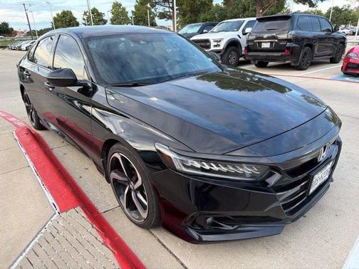 Crystal Black Pearl 2021 Honda Accord Sport 1.5T
