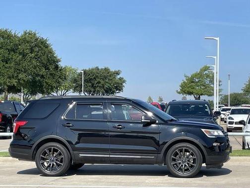 Shadow Black 2018 Ford Explorer XLT