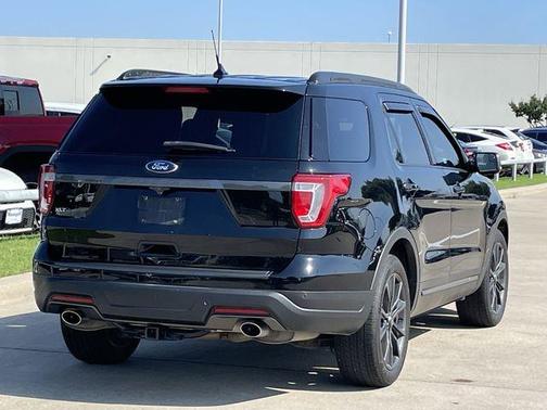 Shadow Black 2018 Ford Explorer XLT
