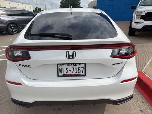Platinum White Pearl 2025 Honda Civic Sport