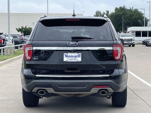 Shadow Black 2018 Ford Explorer XLT