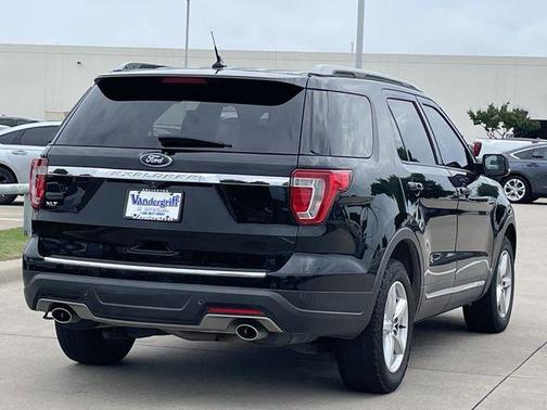 Shadow Black 2018 Ford Explorer XLT