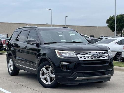 Shadow Black 2018 Ford Explorer XLT