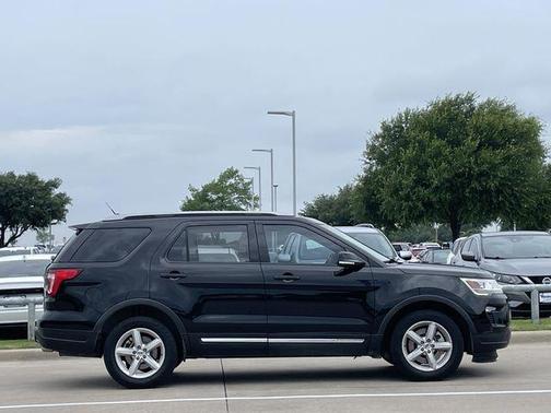 Shadow Black 2018 Ford Explorer XLT