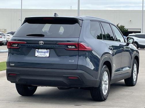 Blueprint 2025 Toyota Grand Highlander XLE