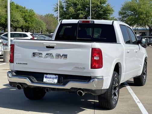 Bright White 2025 RAM 1500 Laramie