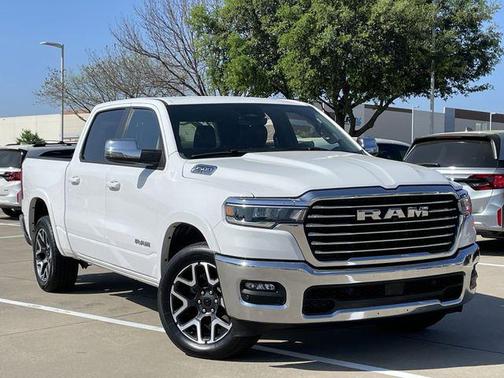 Bright White 2025 RAM 1500 Laramie
