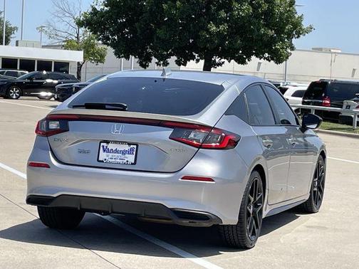 Lunar Silver 2024 Honda Civic Sport