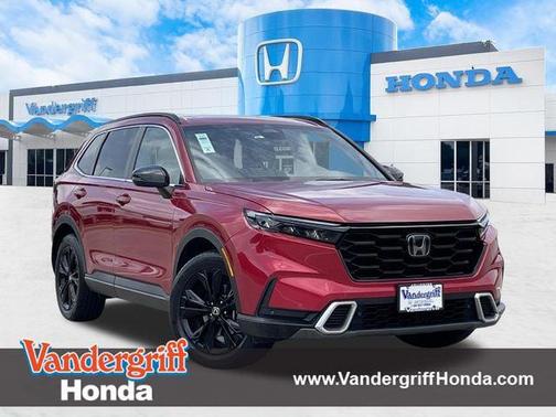 Radiant Red 2023 Honda CR-V Hybrid Sport Touring AWD
