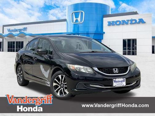 Crystal Black Pearl 2015 Honda Civic EX