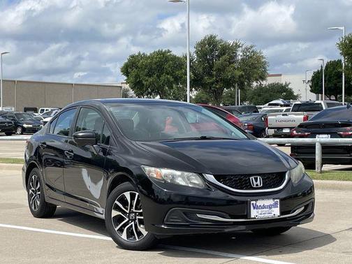 Crystal Black Pearl 2015 Honda Civic EX