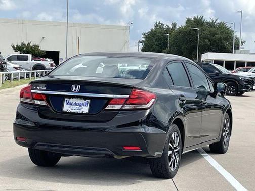 Crystal Black Pearl 2015 Honda Civic EX
