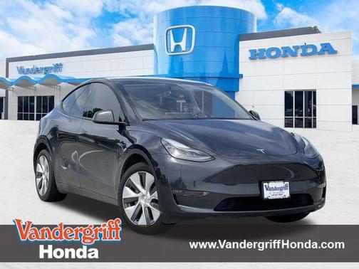 Solid Black 2024 Tesla Model Y Long Range Dual Motor All-Wheel Drive
